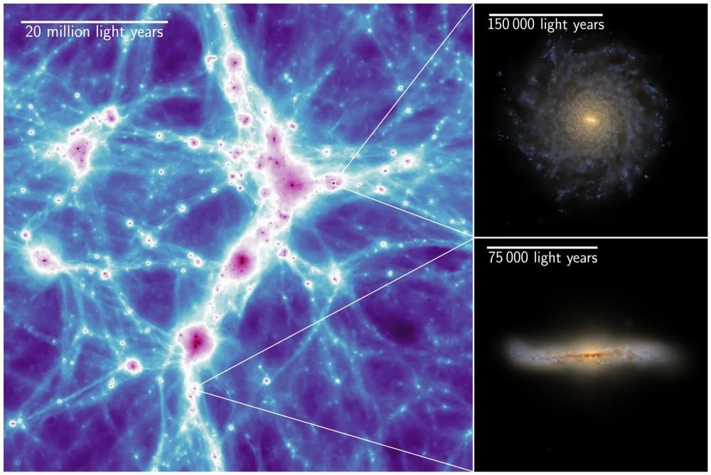 Colibre: A New Cosmic Simulation With Cinematic Flair