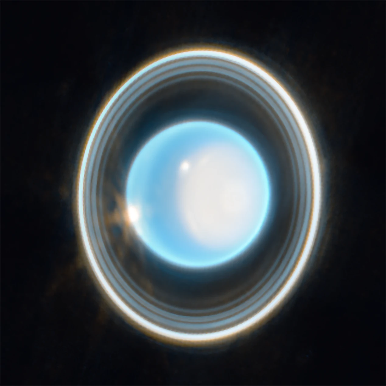 Scientists Find Peculiar Differences in Two Uranian Rings