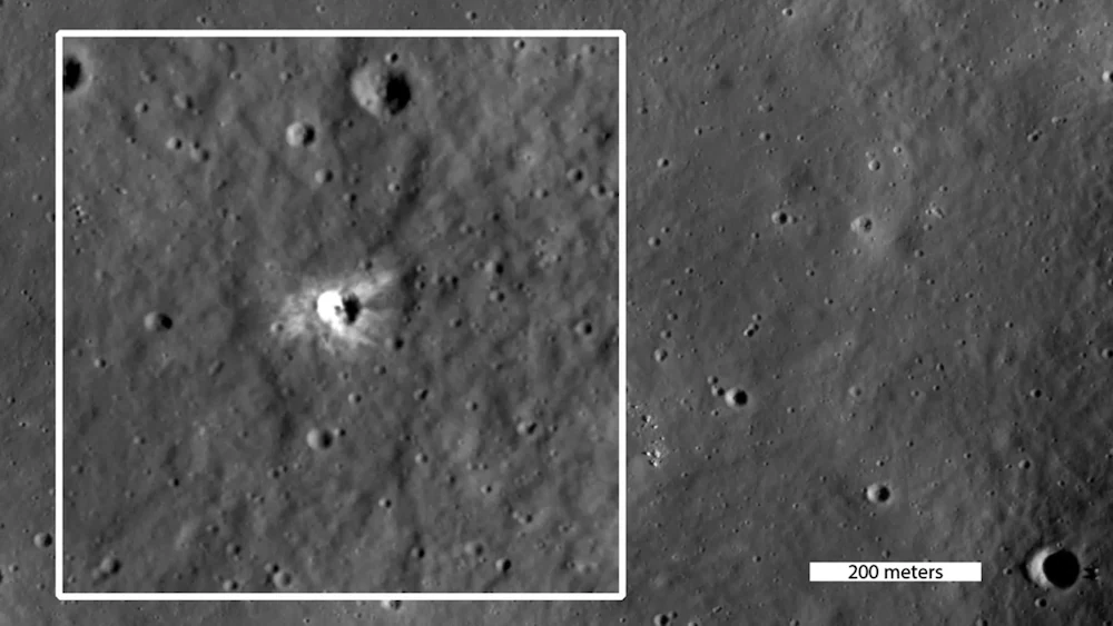 The Moon Just Got a New Scar